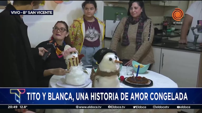 Tito y Blanca protagonizaron un doble festejo