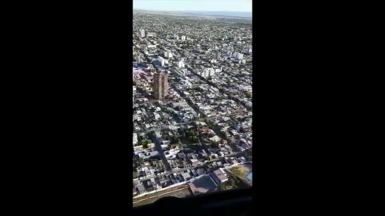 Córdoba, desde el aire: el primer día de caminatas