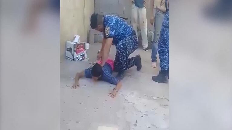 Sacaron a un ladrón por la ventana en Villa Unión