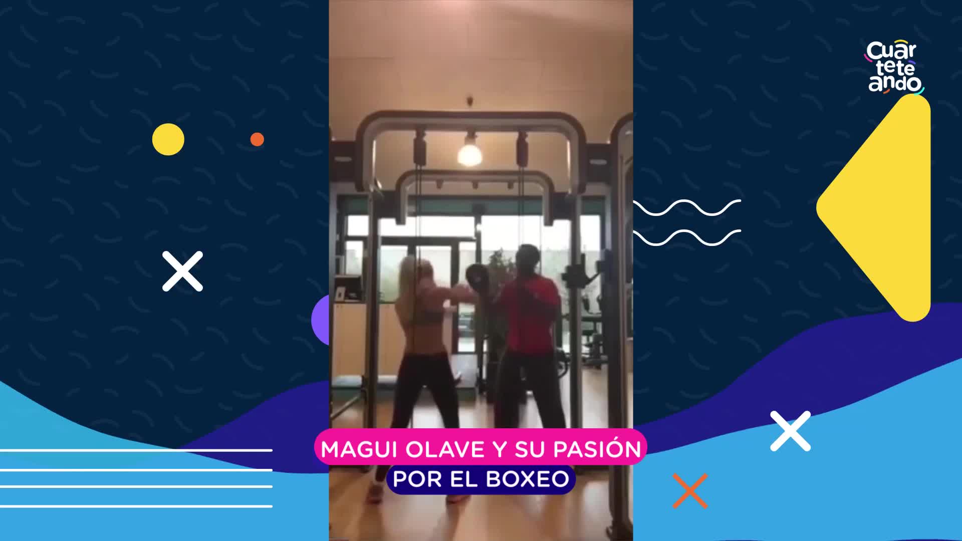 Magui Olave y su pasión por el boxeo