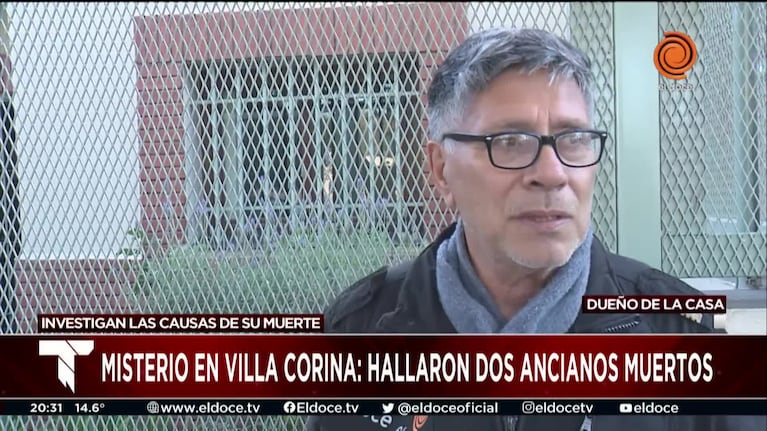 Hallazgo macabro: vecinos contaron cómo encontraron a los jubilados muertos