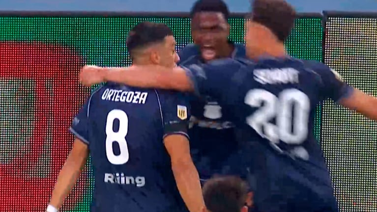 El gol de Ortegoza para el 1 a 0 de Talleres ante Platense en el Kempes
