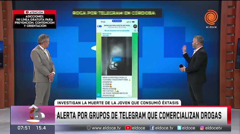 Alertan por grupos de Telegram en donde venden drogas