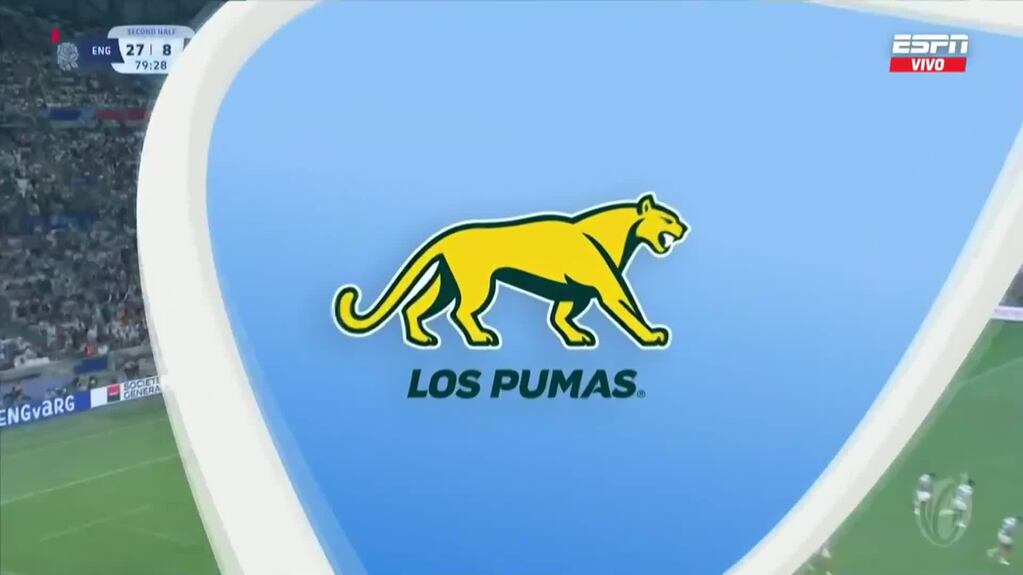 En el minuto final, try de Los Pumas