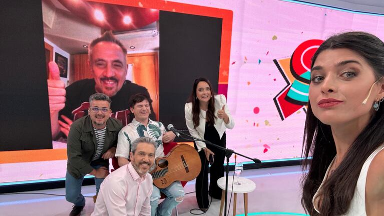 Nahuel Penisi y Alejandro Lerner en Seguimos en el Doce