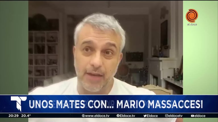 Unos mates con Mario Massaccesi: conexión con Córdoba y el recuerdo de Blas