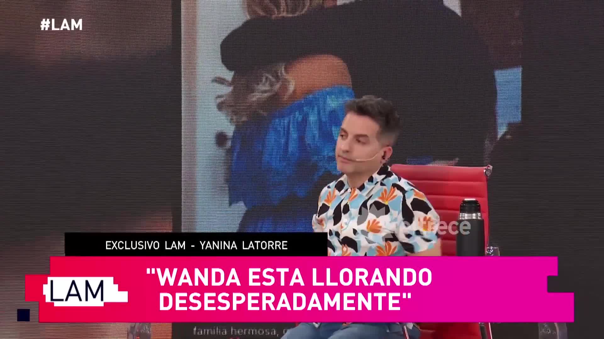 El audio de Wanda Nara a Yanina Latorre