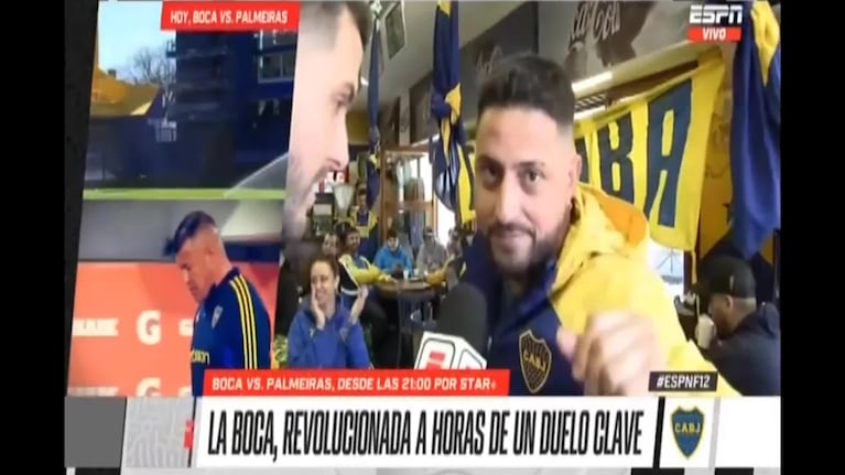 Le hizo una promesa a su novia si Boca gana la Copa Libertadores