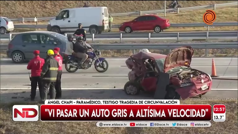 Tragedia de la Circunvalación: habló un testigo clave