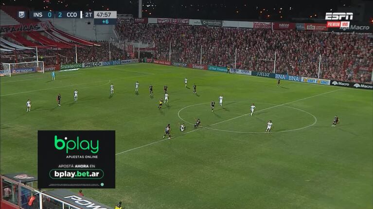 En el cierre, Besozzi marcó el 2-0 sobre Instituto
