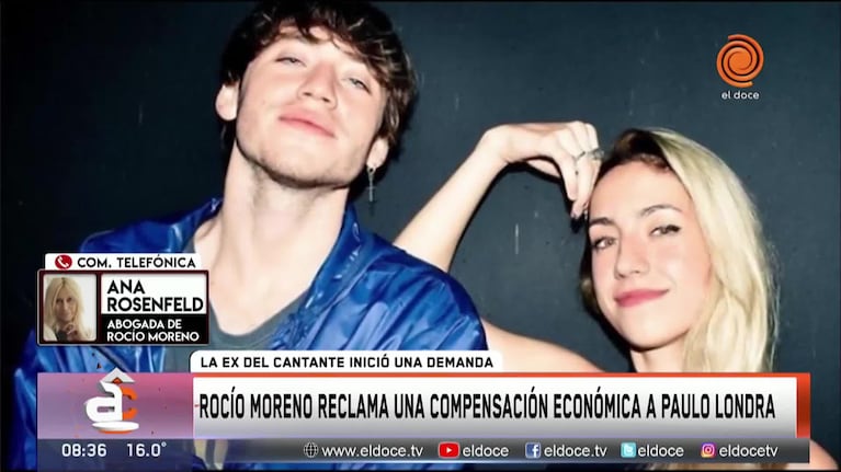 La “compensación económica” que le exigió Rocío Moreno a Londra 