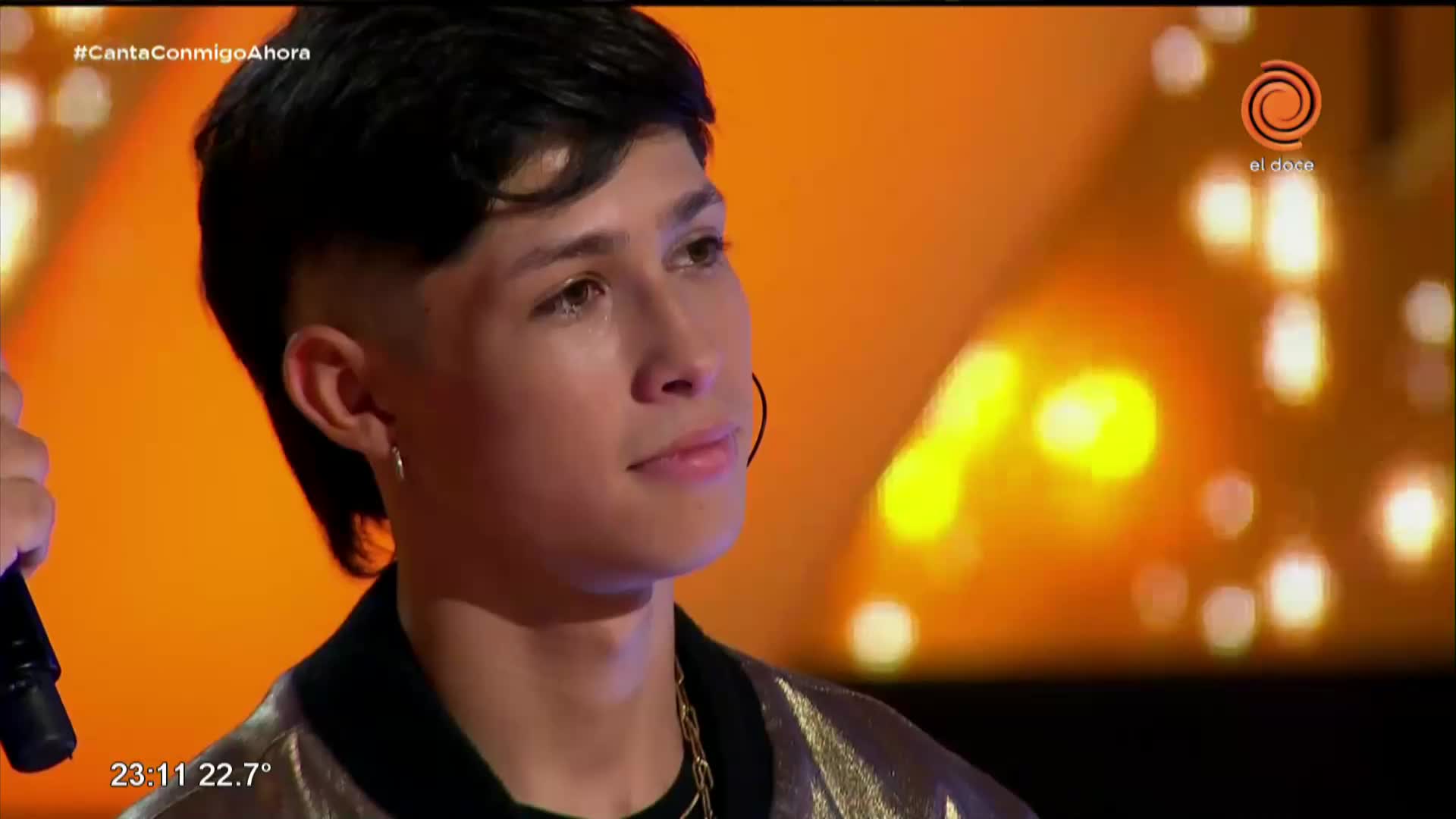 Gaspar volvió a emocionar a todos en CCA
