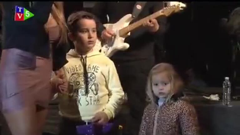 La Princesita frenó un show para ayudar a niños perdidos
