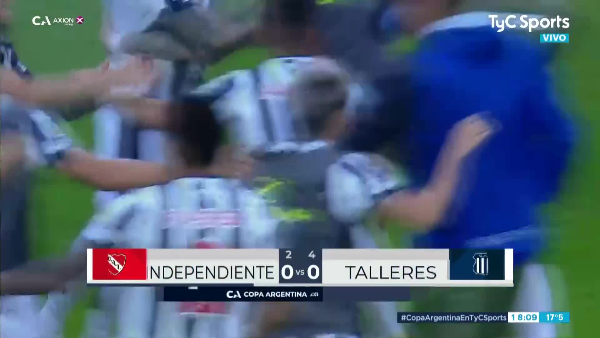 El penal de Buffarini que le dio el pase a Talleres