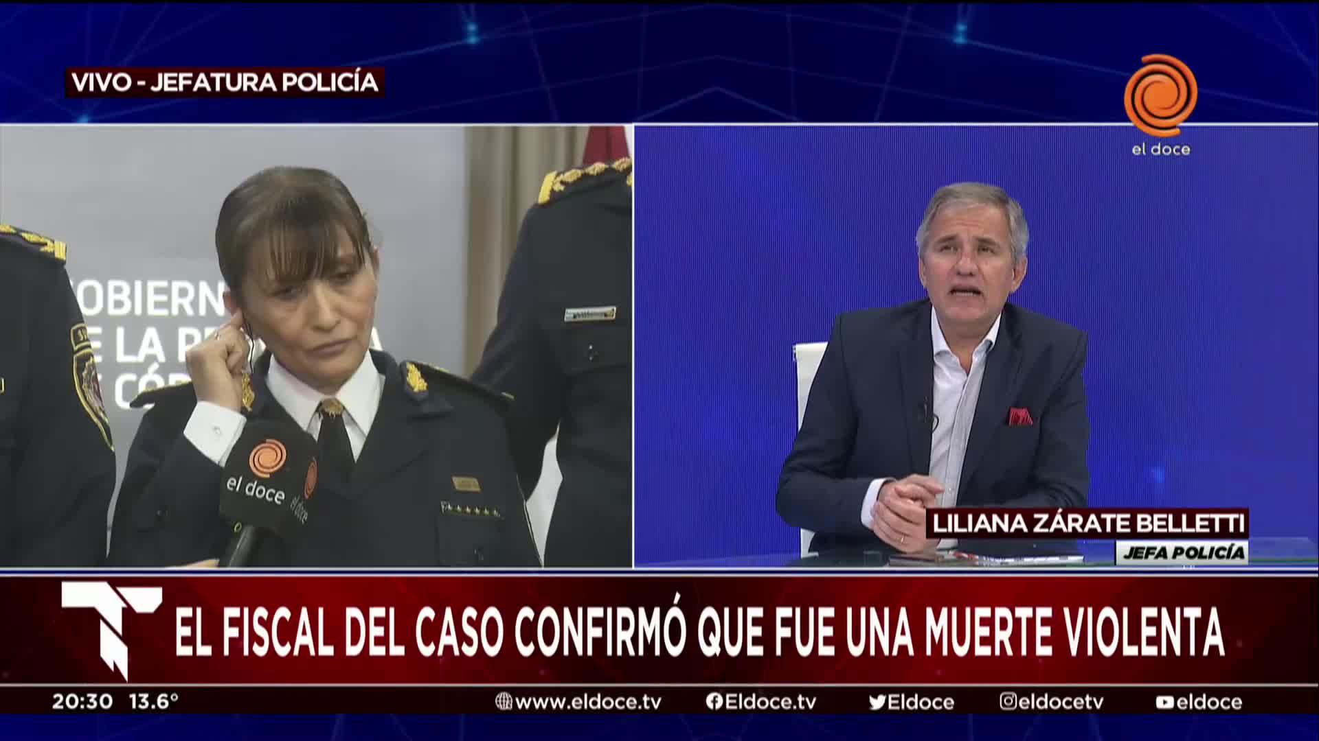 Liliana Zárate se refirió a la detención de los policías de La Falda