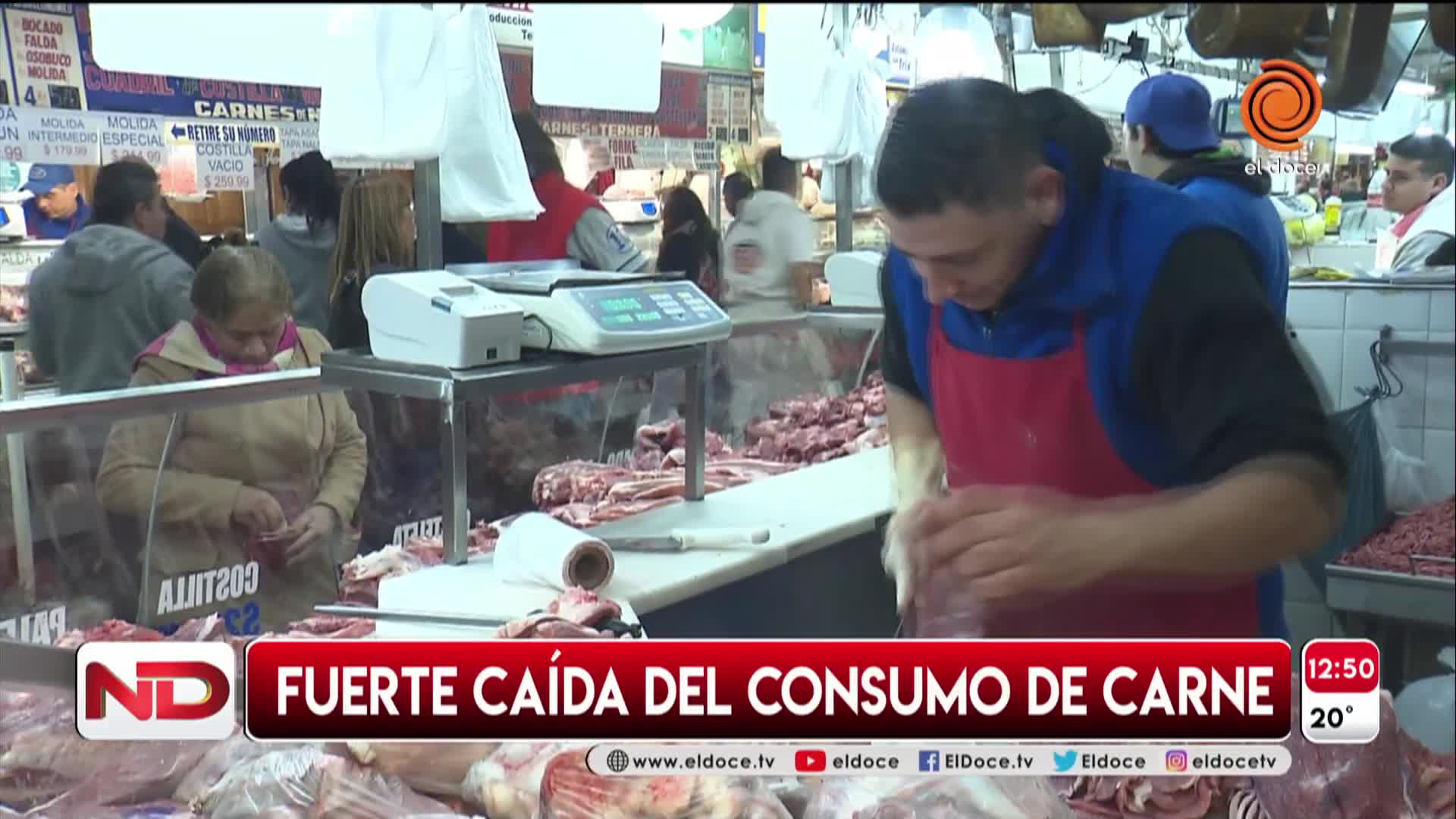 Sigue cayendo el consumo de carne en el país: cuánto comemos por año