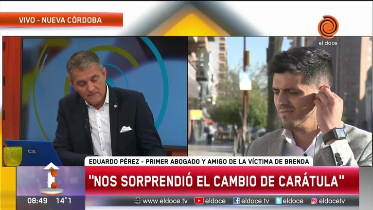 El relato del amigo de la víctima de Barattini