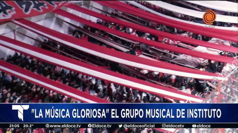 "La Música Gloriosa", la banda sonora de la hinchada de Instituto