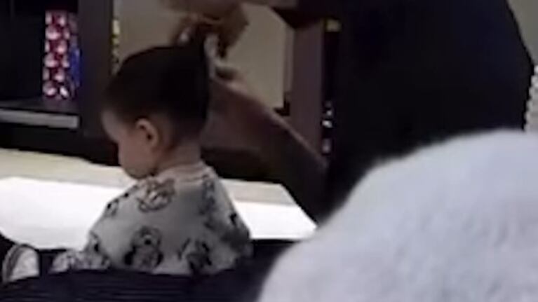 El tierno video de Cuti Romero peinando a su hija