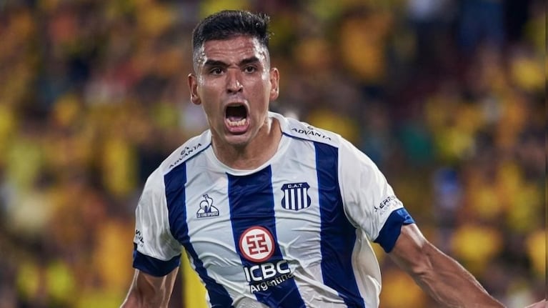 El agónico gol de cabeza de Rodríguez y el 2 a 2 de Talleres ante Barcelona en Ecuador