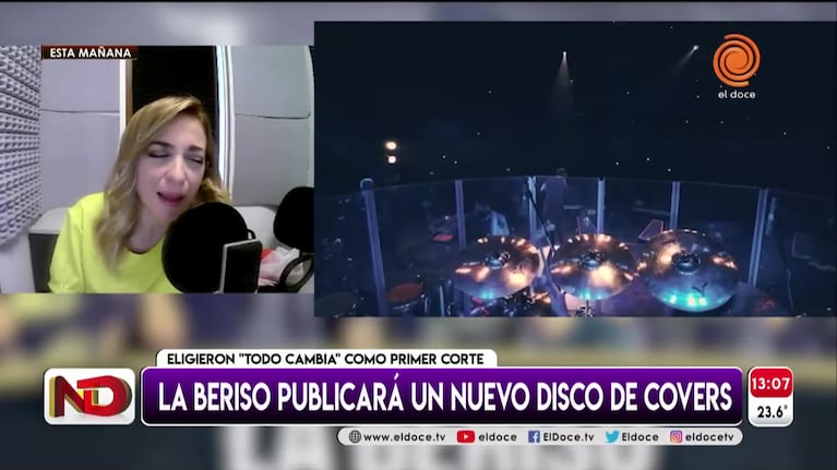 La Beriso publicará un disco de covers