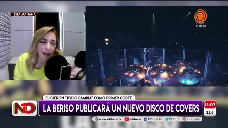 La Beriso publicará un disco de covers