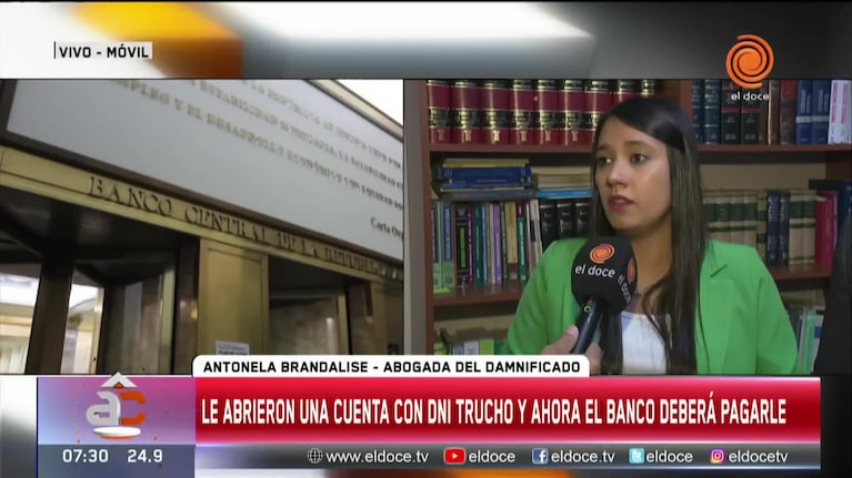 Un estafador le abrió una cuenta y lo endeudó: la Justicia responsabilizó al banco