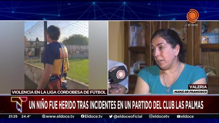 El temor de los padres del niño herido en los incidentes en Las Palmas-Brown de Malagueño