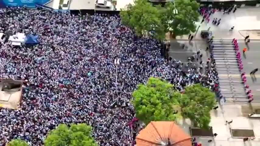 Así fue la apertura de las puertas del Monumental