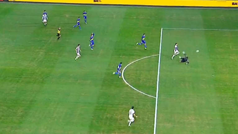 El gol anulado a Ramón Sosa en el primer tiempo de Talleres ante Boca