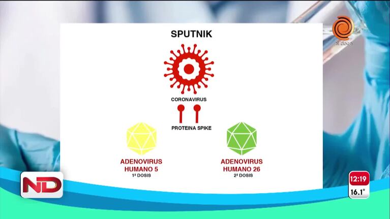Cómo funciona la combinación de vacunas contra el coronavirus