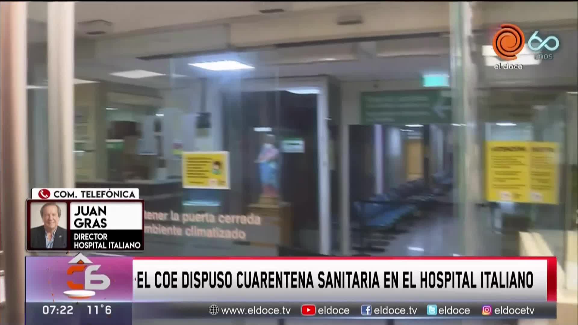 Hospital Italiano en cuarentena: la explicación del director