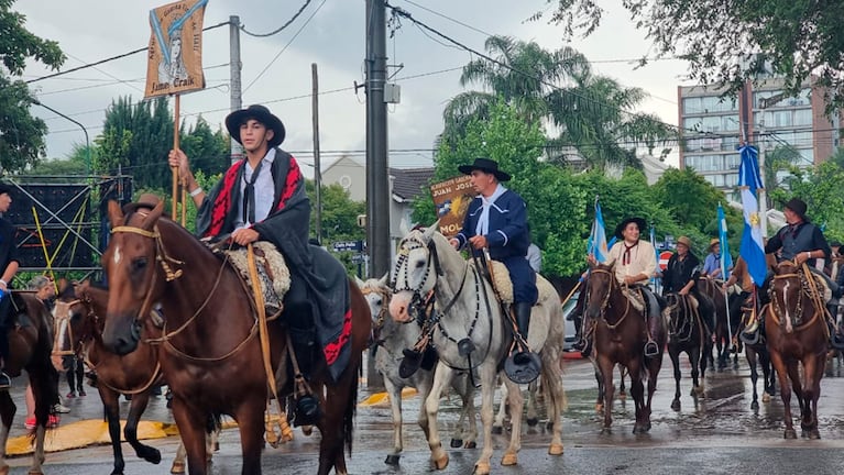 Lluvia torrencial en Jesús María a horas del inicio del festival