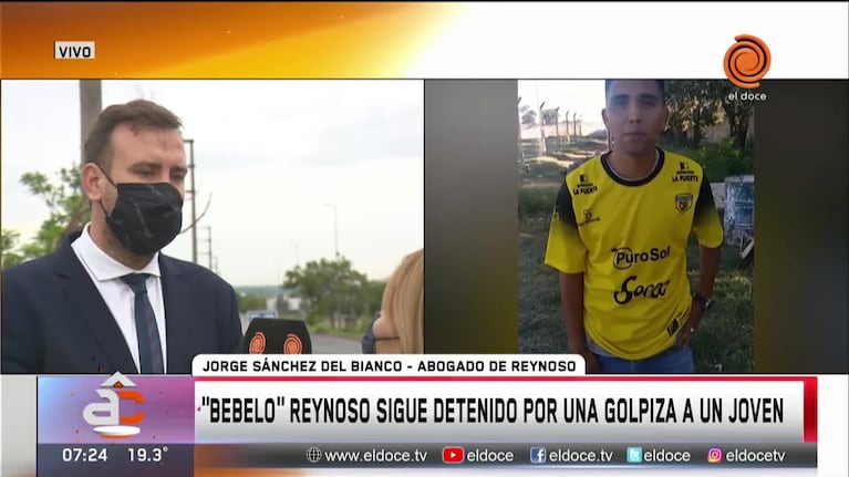 Bebelo Reynoso sigue detenido en Bouwer: el abogado niega los hechos