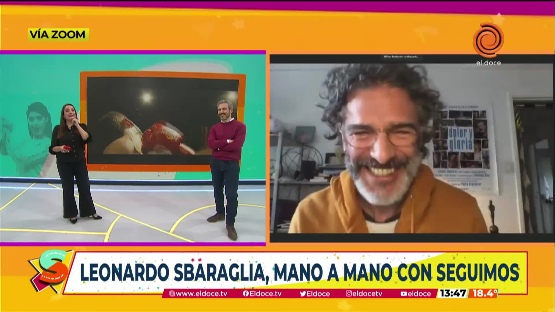 Leo Sbaraglia y su carrera: "La pandemia me ayudó a pensar"