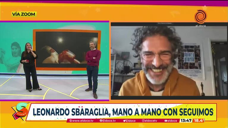 Leo Sbaraglia y su carrera: "La pandemia me ayudó a pensar"