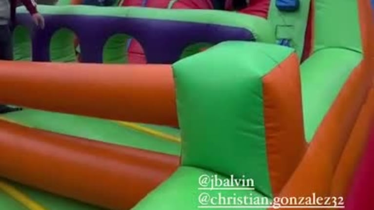 La diversión de J Balvin en Córdoba