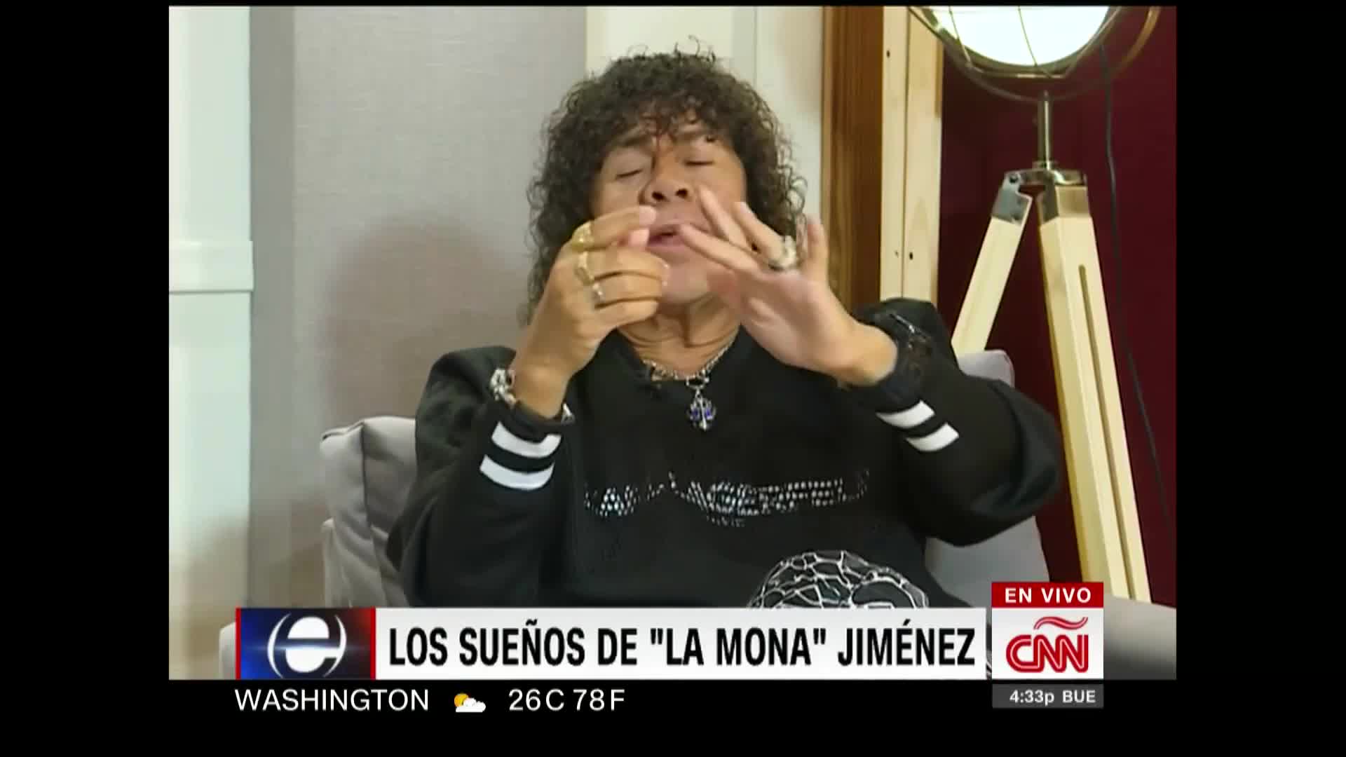 La Mona en CNN: "En 2021 se estrena mi película"