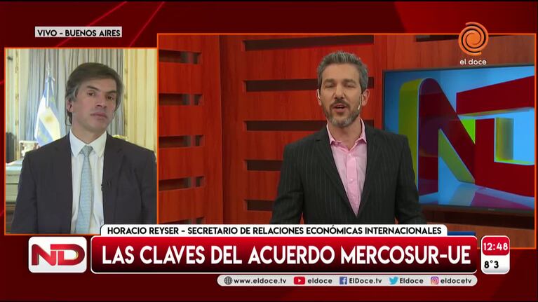 Mercosur-Unión Europea: el Gobierno rechaza las críticas de Kicillof