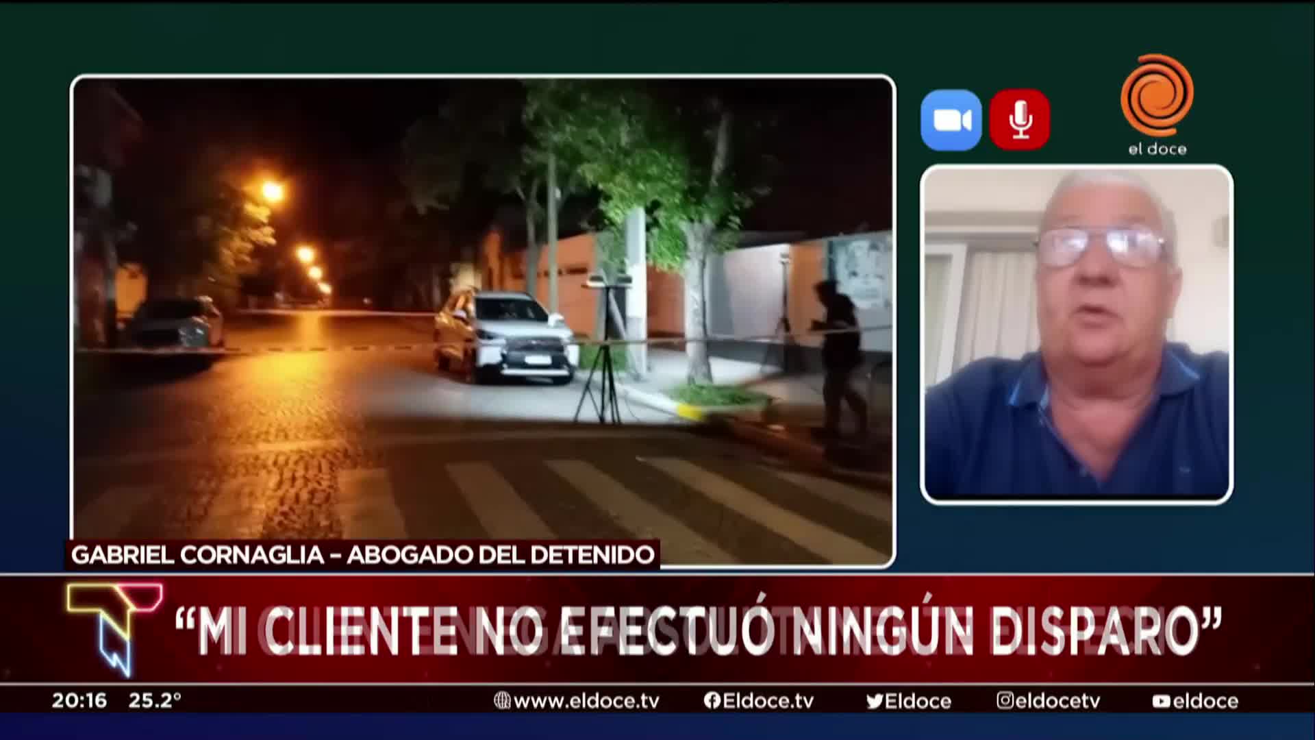 Habló el abogado del agresor de Damián Bernarte