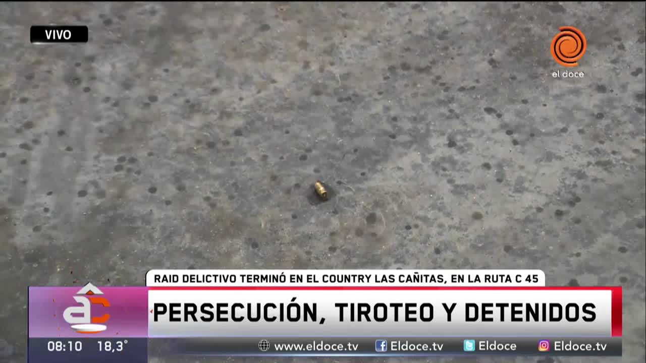 Atraparon a dos ladrones en Las Cañitas