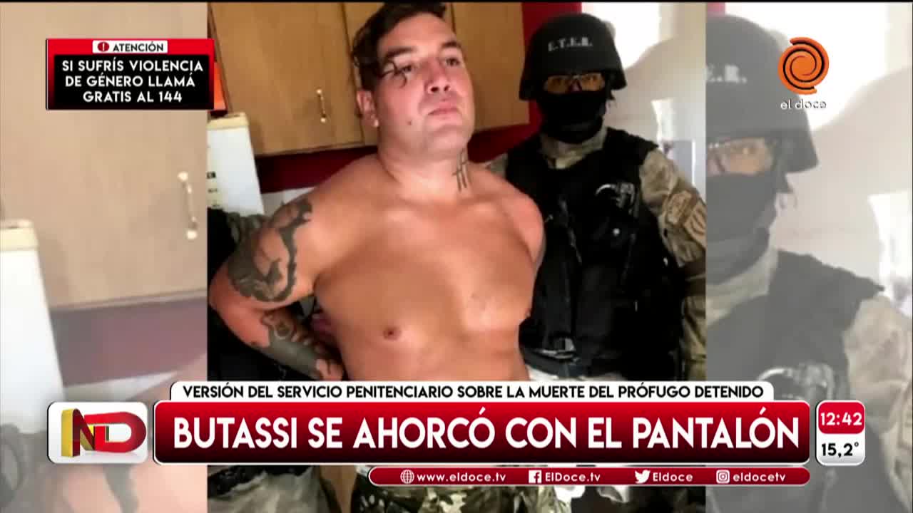 La versión del Servicio Penitenciario por la muerte de Butassi