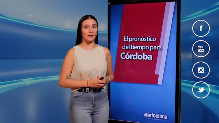 Jueves inestable con presencia de lluvia: el pronóstico para Córdoba