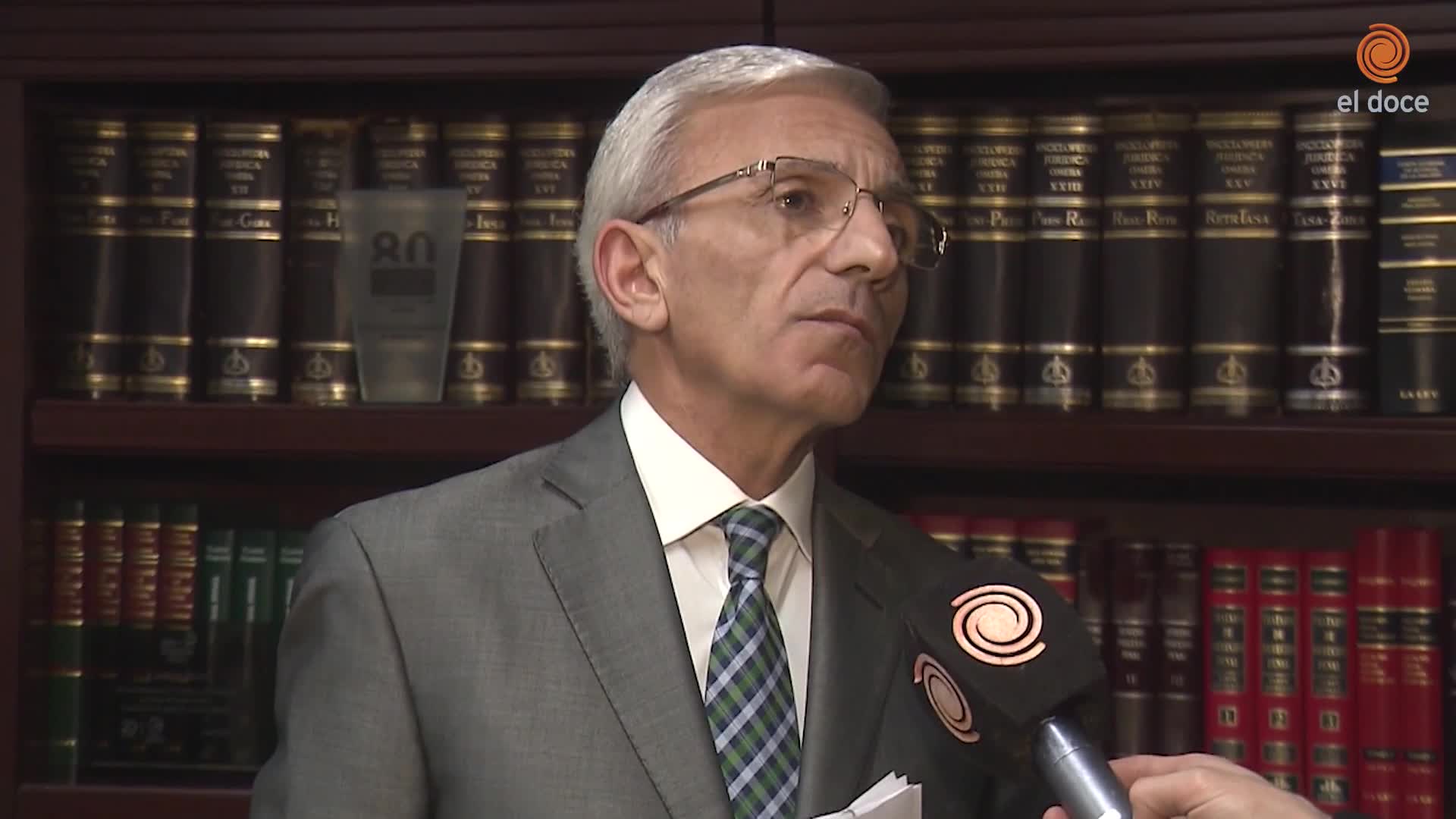 Carlos Nayi por denuncia contra Grasso