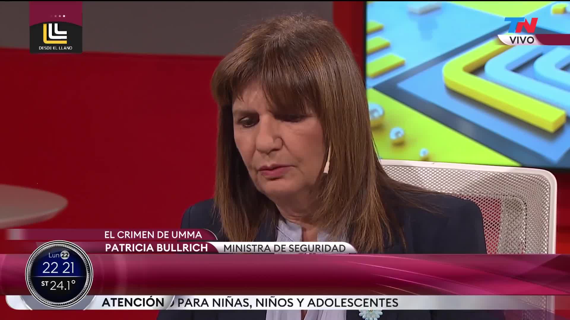 Bullrich sobre los asesinos de Umma: "Van a pagar"