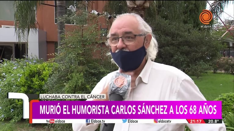 Chichilo Viale: "Carlos Sánchez tenía una risa inconfundible"