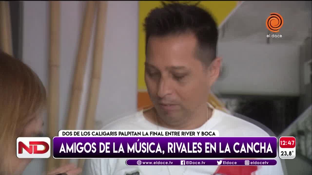 Los Caligaris y su rivalidad en la cancha