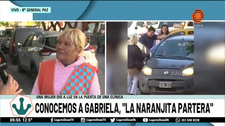 Gabriela, la naranjita que ayudó a una mamá a dar a luz en Córdoba