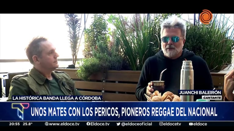 Unos mates con Los Pericos, los pioneros del reggae en Argentina