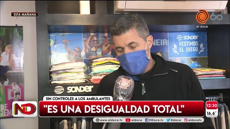 Sin controles, vendedores ambulantes coparon la peatonal